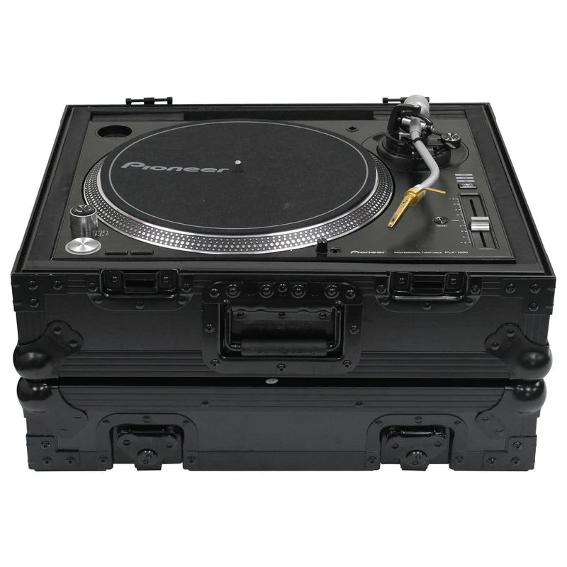 Odyssey FZ1200BL Case DJ Gear - Odyssey FZ1200BL - Universal Black Turntable Flight Case