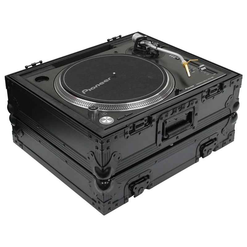 Odyssey FZ1200BL Case DJ Gear - Odyssey FZ1200BL - Universal Black Turntable Flight Case