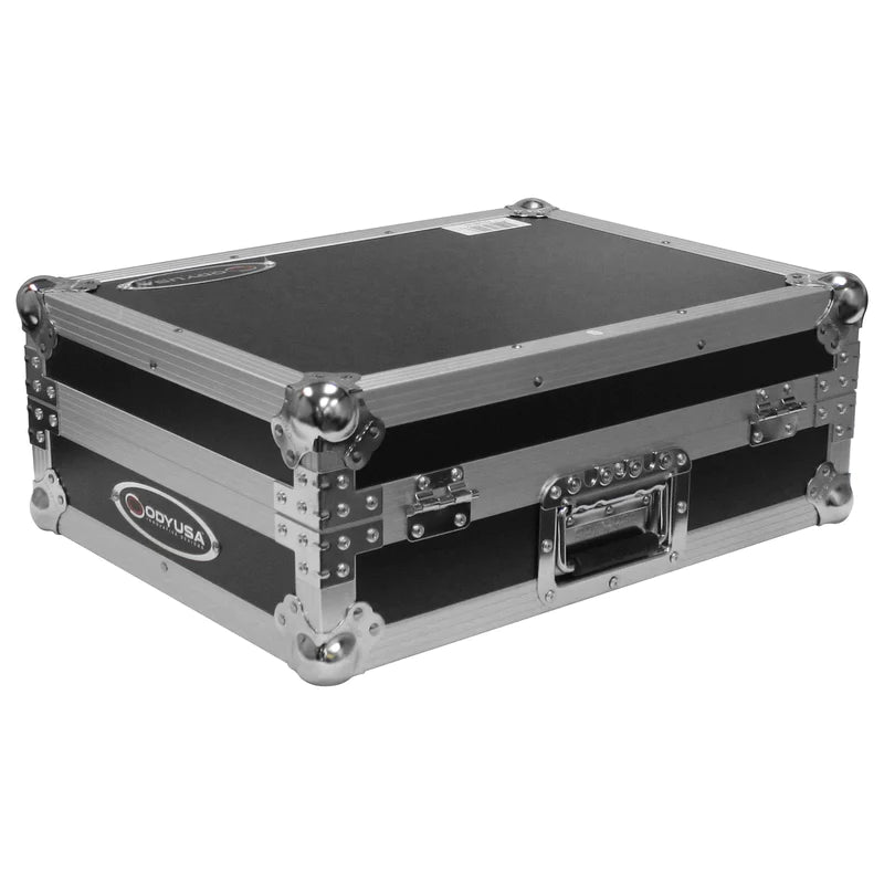 Odyssey FZ12MIXXD Case DJ Gear - Odyssey FZ12MIXXD - Universal 12″ Format DJ Mixer Flight Case with Extra Deep Rear Cable Compartment