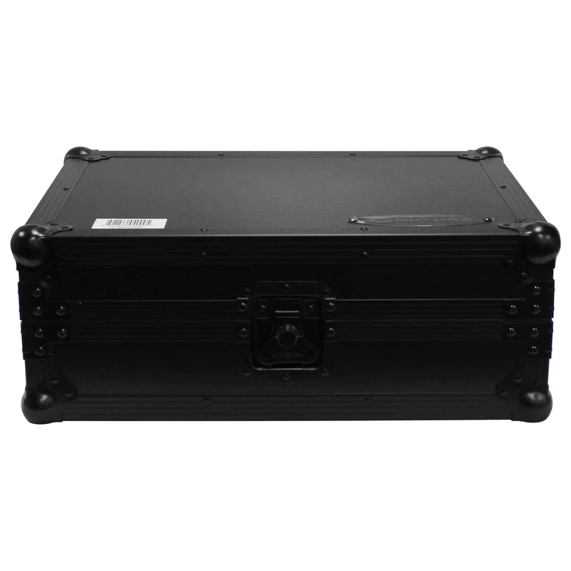 Odyssey FZ12MIXXDBL Case DJ Gear - Odyssey FZ12MIXXDBL - Universal Black 12″ Format DJ Mixer Flight Case with Extra Deep Rear Cable Compartment