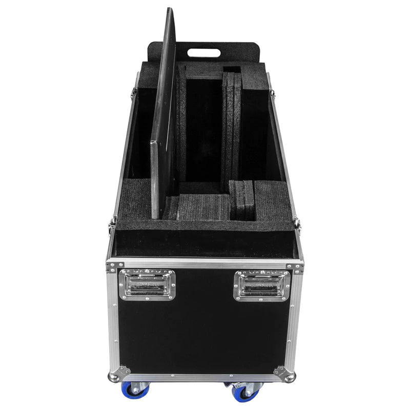Odyssey FZ2FSM50W Road Case - Odyssey FZ2FSM50W - Dual 50-58″ Flat Screen Monitor Case with Casters