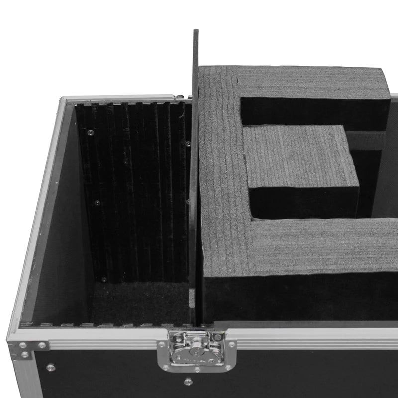 Odyssey FZ2FSM65W Road Case - Odyssey FZ2FSM65W - Dual 60-65″ Flat Screen Monitor Flight Case with Casters