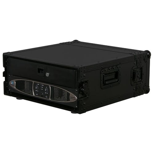 Odyssey FZAR04BL Case Rackmount - Odyssey FZAR04BL - Black 4U Pro Amp Rack