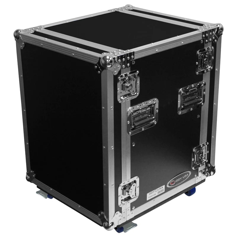 Odyssey FZAR14W Case Rackmount - Odyssey FZAR14W - 14U Pro Amp Rack with Casters