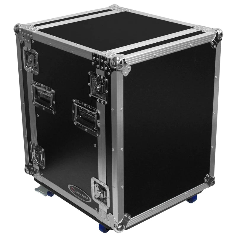 Odyssey FZAR14W Case Rackmount - Odyssey FZAR14W - 14U Pro Amp Rack with Casters