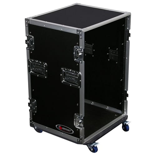 Odyssey FZAR16W Case Rackmount - Odyssey FZAR16W - 16U Pro Amp Rack with Casters