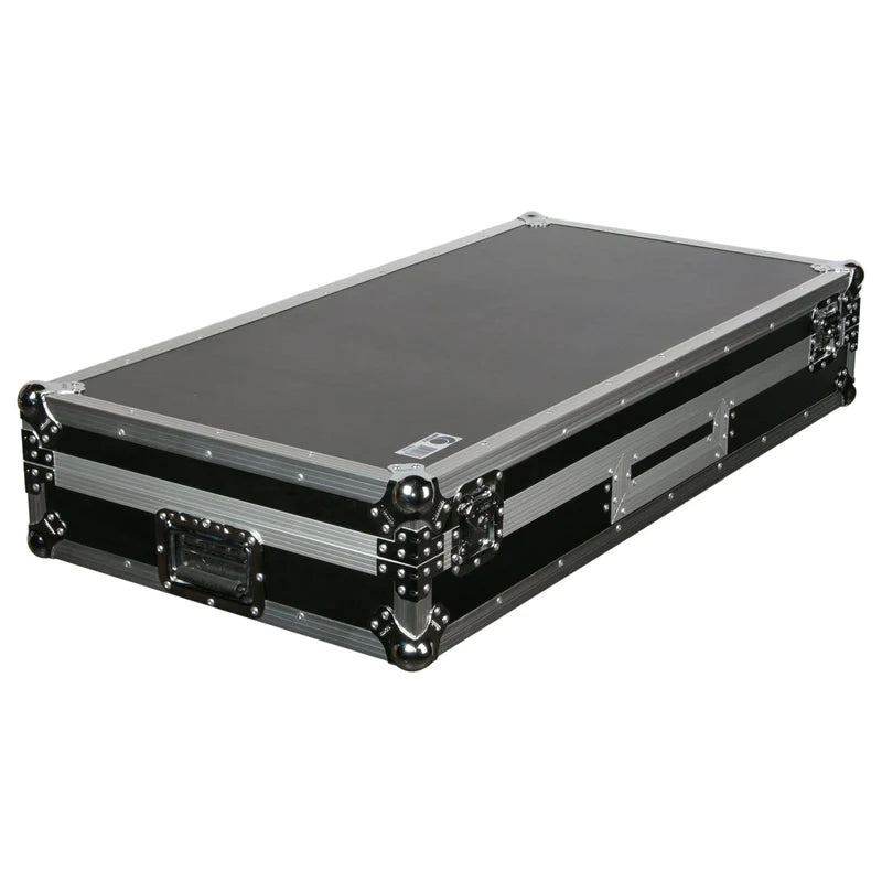 Odyssey FZBM10W Case DJ Gear - Odyssey FZBM10W - 10″ Format DJ Mixer and Two Battle Position Turntables Flight Coffin Case