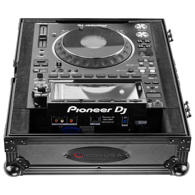 Odyssey FZCDJ3000BL Case DJ Gear - Odyssey FZCDJ3000BL - Pioneer CDJ-3000 Black Flight Case