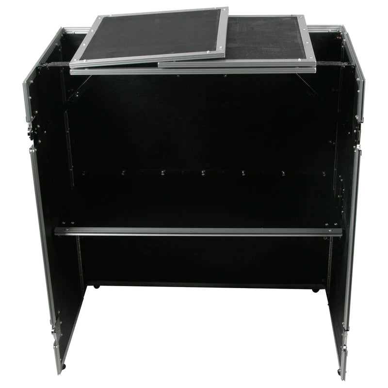 Odyssey FZF5437T Road Case - Odyssey FZF5437T - 54″ Wide x 37″ Tall DJ Fold-out Table Stand