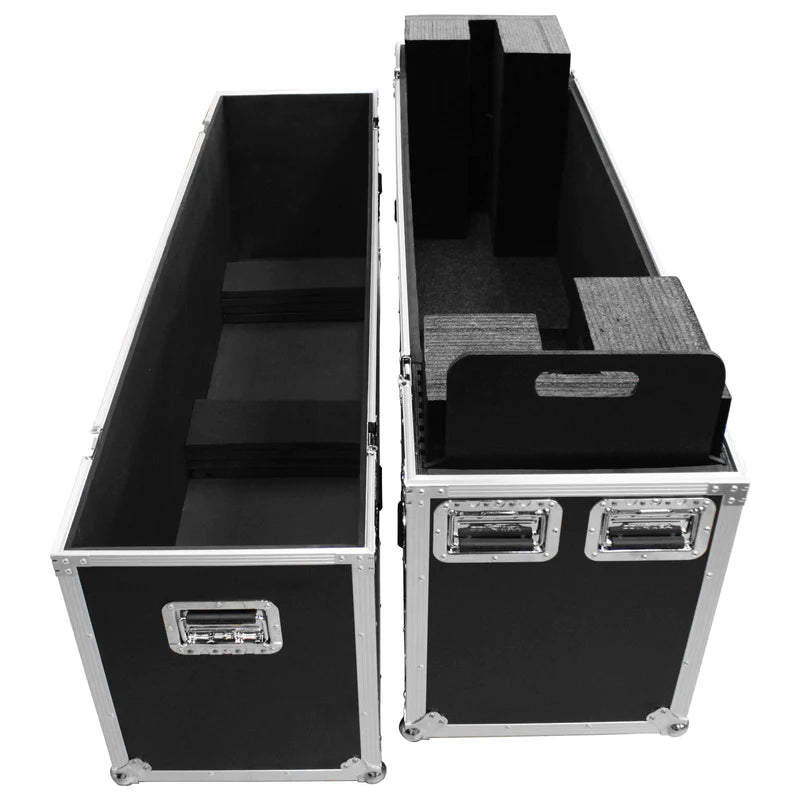 Odyssey FZFSM65W Road Case - Odyssey FZFSM65W - 60-65″ Flat Screen Monitor Flight Case with Casters