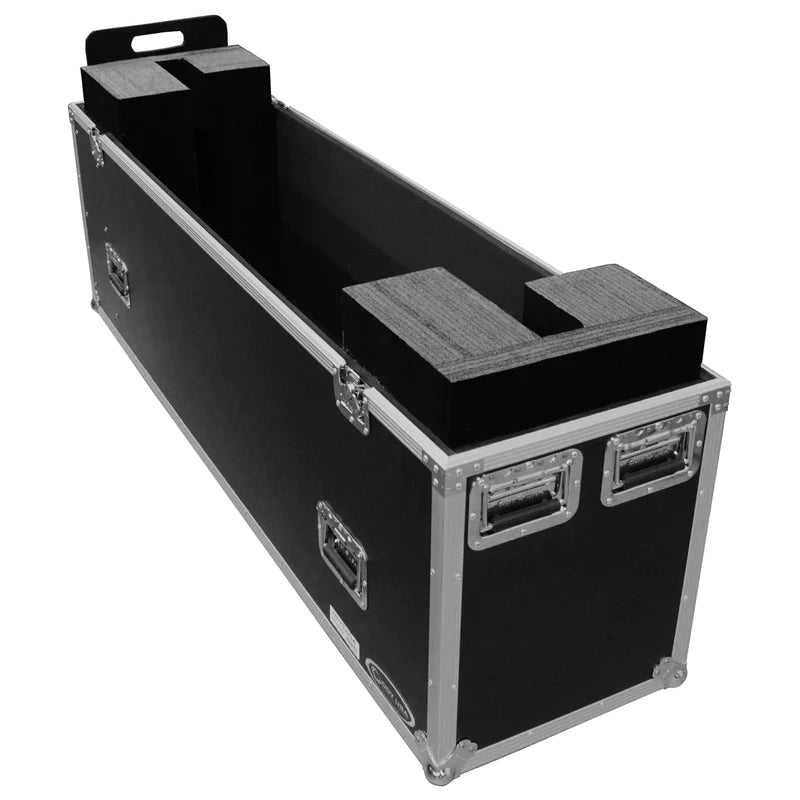 Odyssey FZFSM65W Road Case - Odyssey FZFSM65W - 60-65″ Flat Screen Monitor Flight Case with Casters