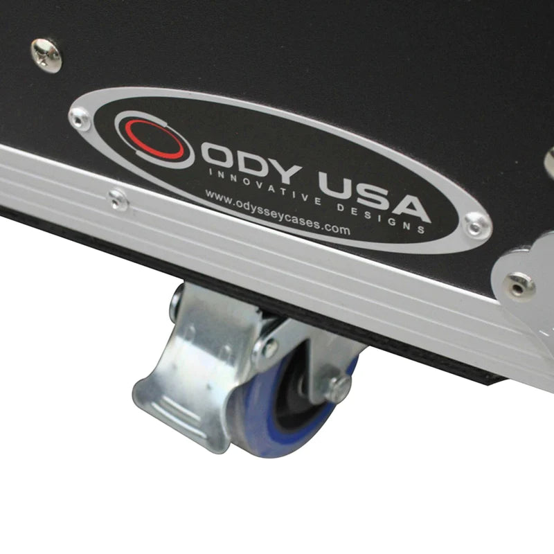 Odyssey FZFSM65W Road Case - Odyssey FZFSM65W - 60-65″ Flat Screen Monitor Flight Case with Casters