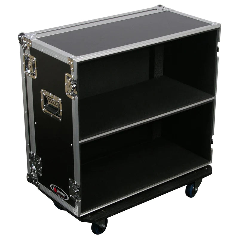 Odyssey FZGAMPHEAD2X2W Case Pedalboard - Odyssey FZGAMPHEAD2X2W - Dual Guitar Amp Head Flight Case