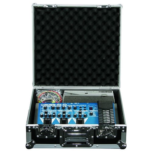 Odyssey FZGPEDAL17 Case Pedalboard - Odyssey FZGPEDAL17 - 17″ Wide Guitar Pedal Board Flight Case