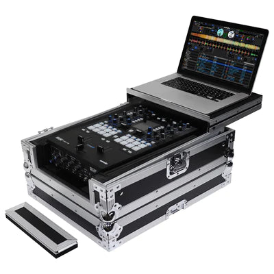 Odyssey FZGS12MX1XD DJ Case - Odyssey FZGS12MX1XD - 12″ Format DJ Mixer Case with Extra Deep Rear Compartment