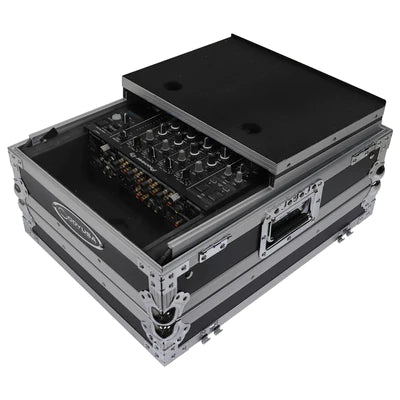 Odyssey FZGS12MX1XD DJ Case - Odyssey FZGS12MX1XD - 12″ Format DJ Mixer Case with Extra Deep Rear Compartment