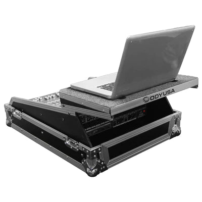 Odyssey FZGSMX1913 Road Case - Odyssey FZGSMX1913 - Universal 13U Rack Mountable Mixer Flight Case with Glide Platform