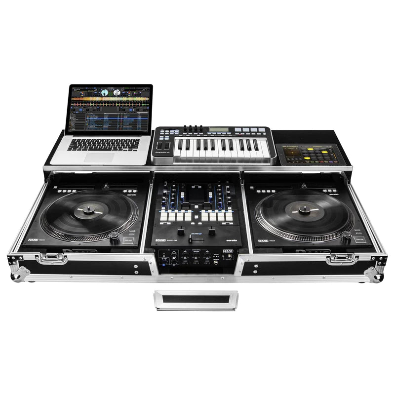 Odyssey FZGSPRA1272W Case DJ Gear - Odyssey FZGSPRA1272W - Rane Seventy / Seventy-Two and Rane Twelve Remixer Glide Style DJ Coffin Case