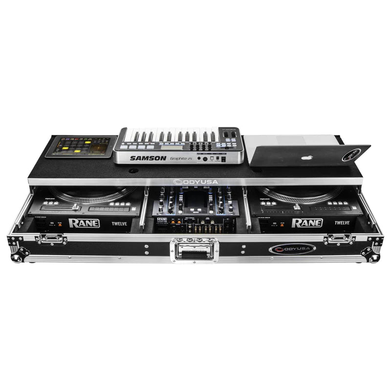 Odyssey FZGSPRA1272W Case DJ Gear - Odyssey FZGSPRA1272W - Rane Seventy / Seventy-Two and Rane Twelve Remixer Glide Style DJ Coffin Case