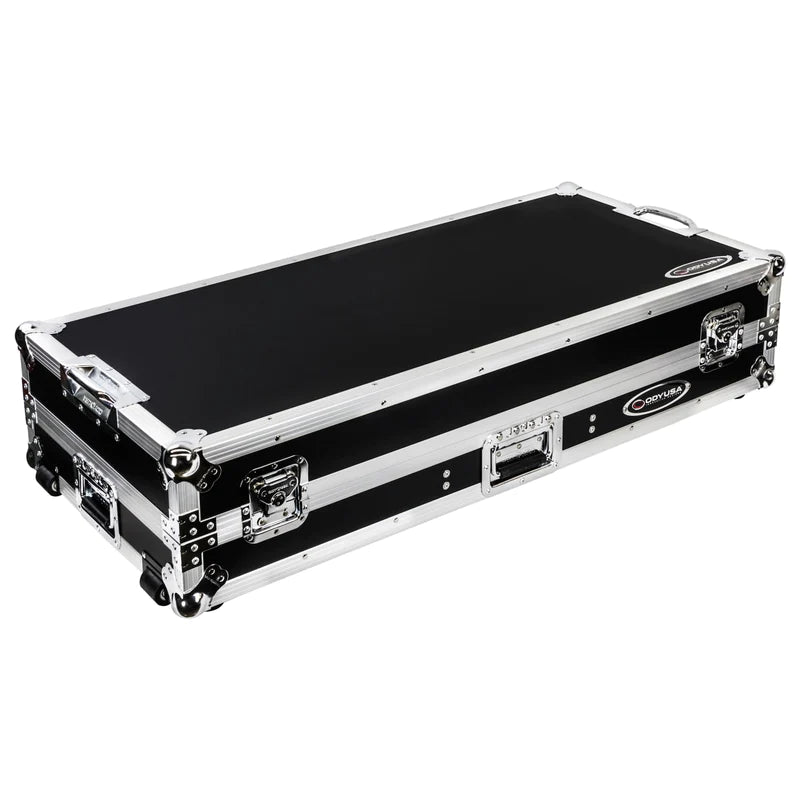 Odyssey FZGSRANE1272W Case DJ Gear - Odyssey FZGSRANE1272W - Low Profile Rane Twelve and Rane Seventy / Seventy-Two Coffin Flight Case with Glide Platform