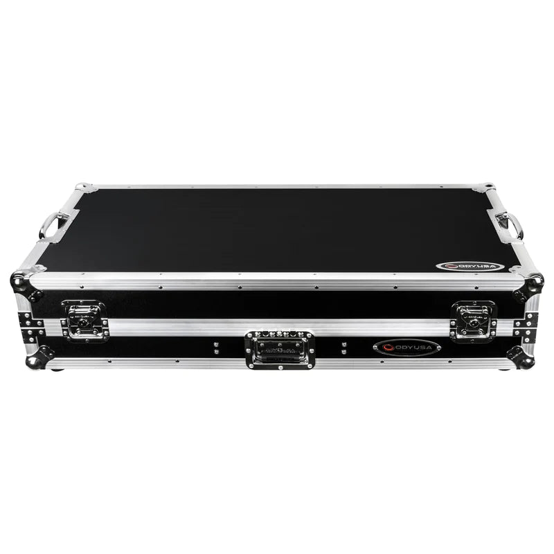 Odyssey FZGSRANE1272W Case DJ Gear - Odyssey FZGSRANE1272W - Low Profile Rane Twelve and Rane Seventy / Seventy-Two Coffin Flight Case with Glide Platform