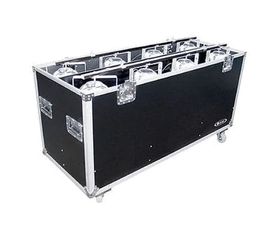 Odyssey FZPAR2W Case Lighting Stand - Odyssey FZPAR2W - Utility Flight Case for Eight Par 64