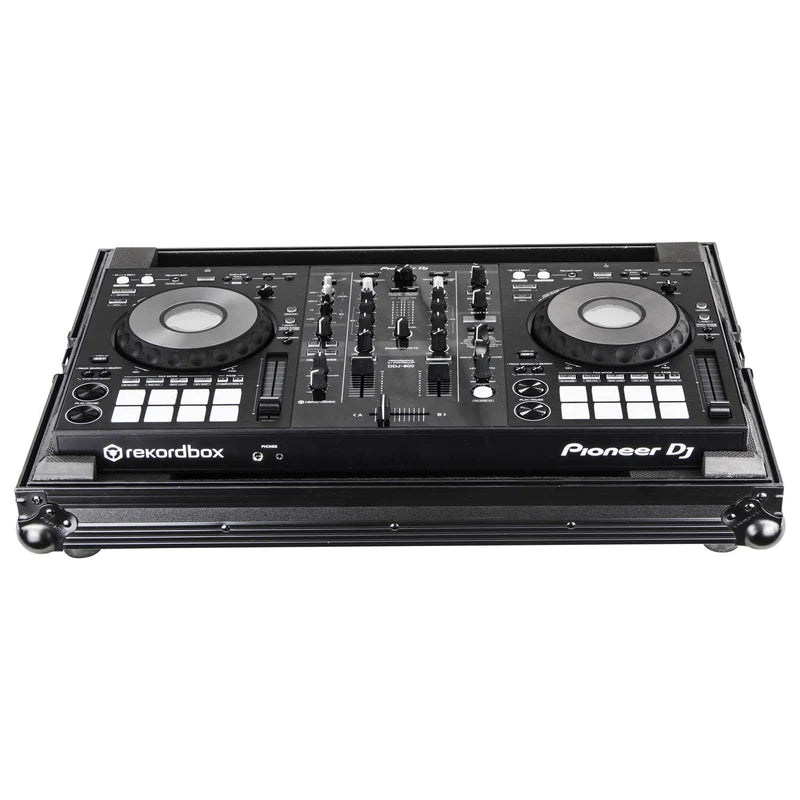 Odyssey FZPIDDJ800BL Case DJ Gear - Odyssey FZPIDDJ800BL - Black Low Profile Pioneer DDJ-800 Flight Case