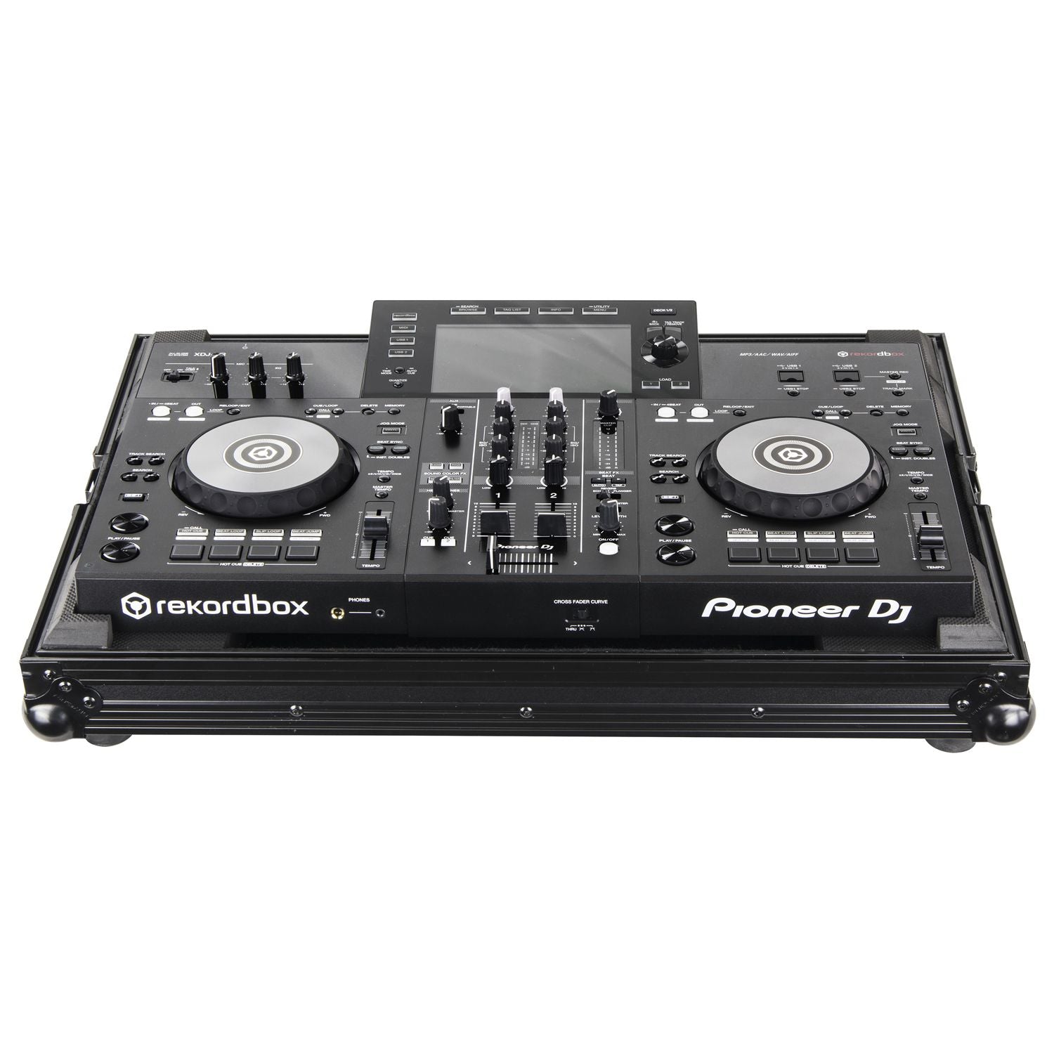 ODYSSEY GEAR - FZPIXDJRRBL Black Low Profile Pioneer XDJ-RR Flight Case