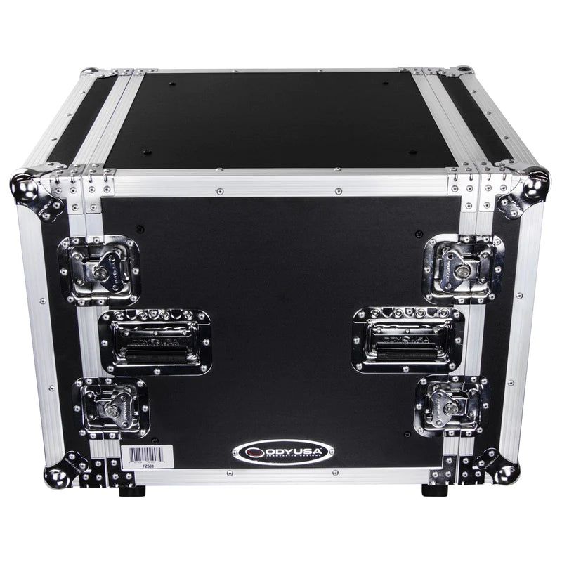 Odyssey FZS08 Case Rackmount - Odyssey FZS08 - 8U Shock Mount Rack Flight Case