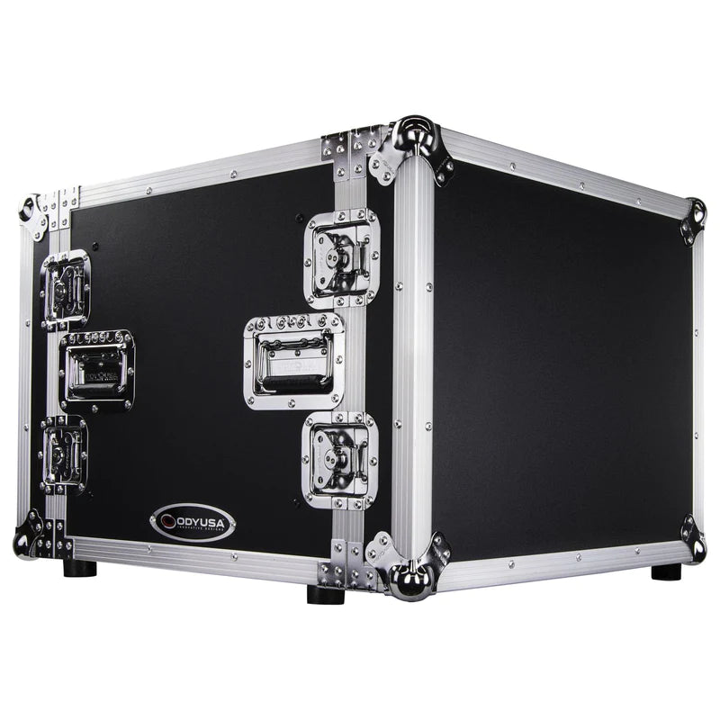 Odyssey FZS08 Case Rackmount - Odyssey FZS08 - 8U Shock Mount Rack Flight Case