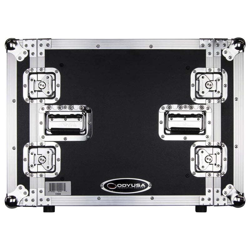 Odyssey FZS08 Case Rackmount - Odyssey FZS08 - 8U Shock Mount Rack Flight Case