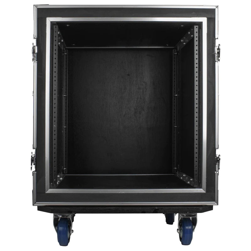 Odyssey FZS12W Case Rackmount - Odyssey FZS12W - 12U Shock Mount Rack Flight Case with Wheels