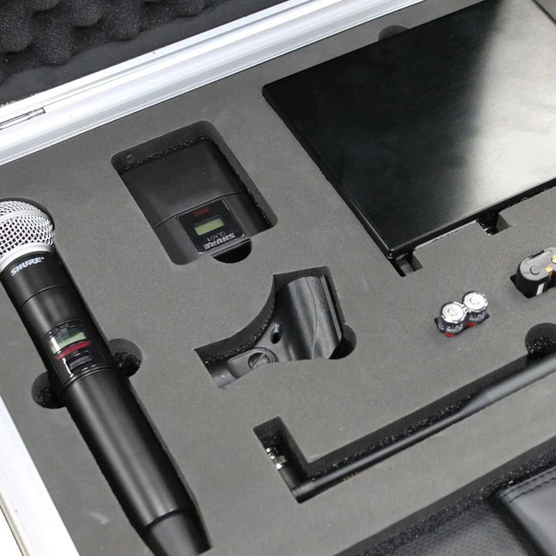 Odyssey FZSHQLXD1 Wireless Case - Odyssey FZSHQLXD1 - Shure QLXD1 Wireless Mic Flight Case