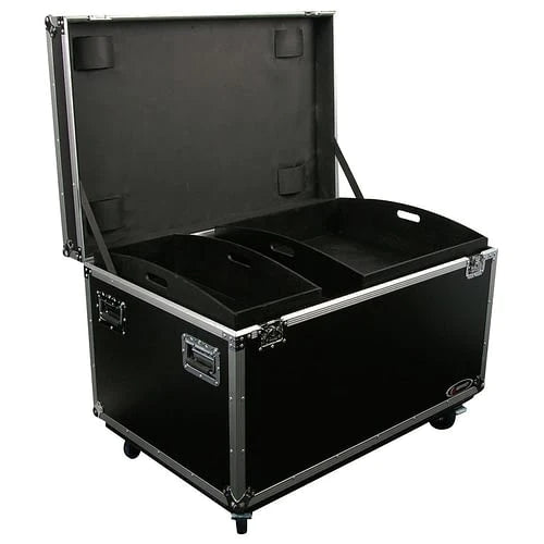 Odyssey FZUT2W Road Case - Odyssey FZUT2W - 42″ x 27″ x 23″ Interior Utility Trunk Touring Flight Case with Organizing Trays and Dividers