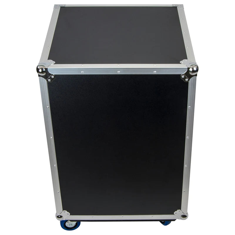 Odyssey FZWB4WDLX Case Rackmount - Odyssey FZWB4WDLX - Deluxe Four Drawer Workbox Tour Flight Case with Casters and Side Table