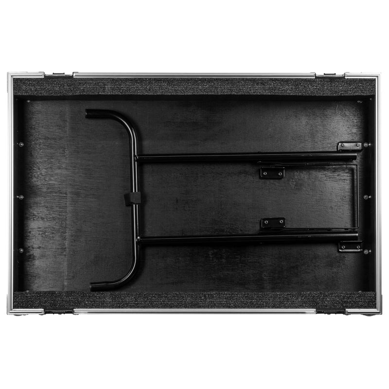 Odyssey FZWB6WDLX Case Rackmount - Odyssey FZWB6WDLX - Deluxe Six Drawer Workbox Tour Flight Case with Casters and Side Table