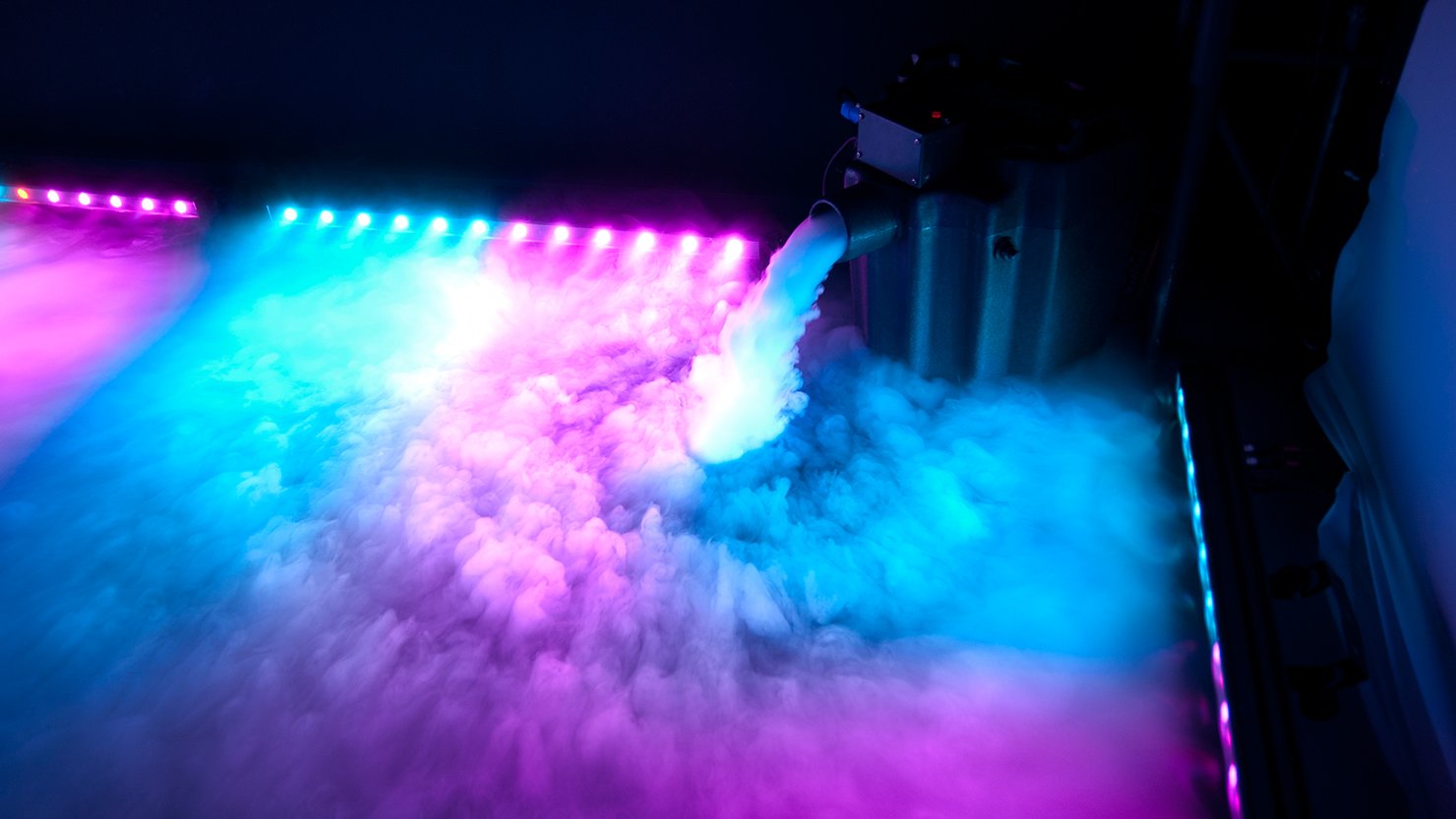 CHAUVET NIMBUS -  Professional Dry Ice Machine - Chauvet DJ NIMBUS Professional Dry Ice Machine Creates Thick Low-Lying Clouds That Hug The Floor - Nimbus