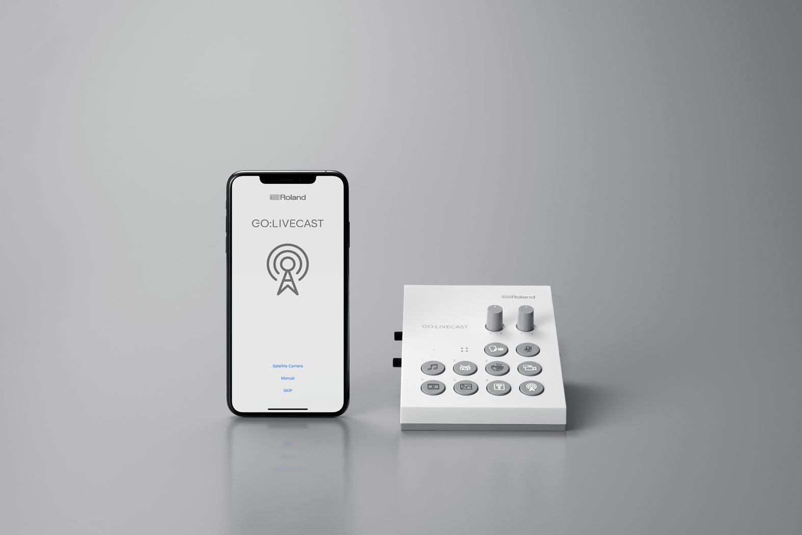 ROLAND GO:LIVECAST (Pro Production for Smartphone Livestreaming)