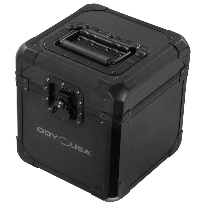 Odyssey K7060BL Case Equipment - Odyssey K7060BL - 7″ Vinyl / Utility Black Krom™ Case Holds 60 Records