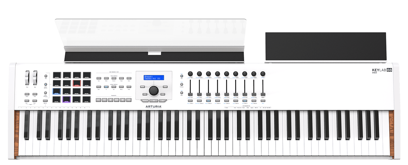 ARTURIA KEYLAB 88 MKII  - Professional-grade, 88-note MIDI controller keyboard