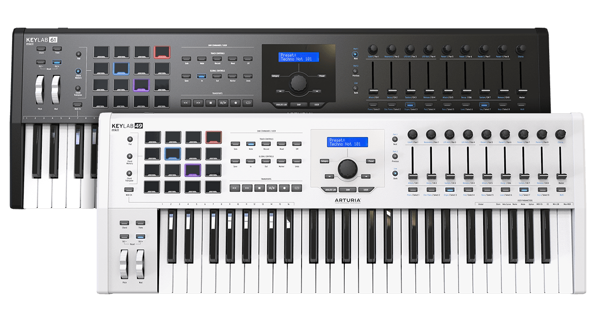 ARTURIA KEYLAB49MK3  - 49 Key's Midi keyboard controler