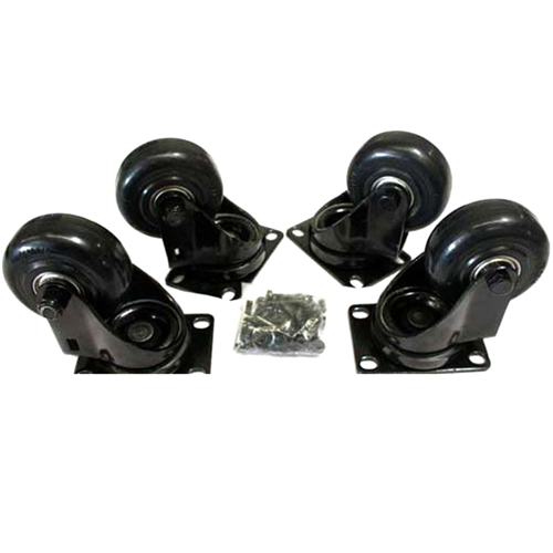 QSC KLA-CLASTERS Set of four (4) heavy duty casters for the KLA181