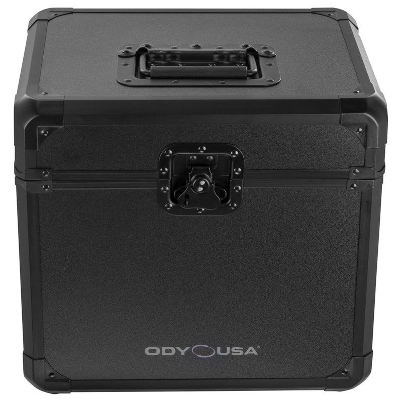 Odyssey KLP70BL Case Equipment - Odyssey KLP70BL - Black KROM Record / Utility Case for 70 12″ Vinyl Records & LPs