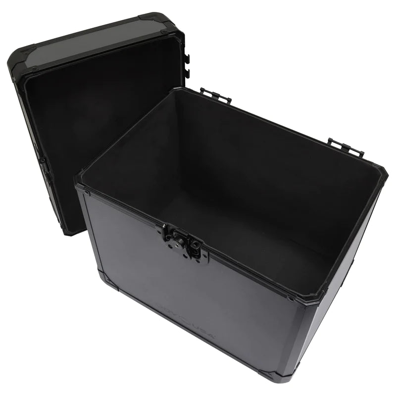 Odyssey KLP70BLG Case Equipment - Odyssey KLP70BLG - Black KROM on Gray Record / Utility Case for 70 12″ Vinyl Records