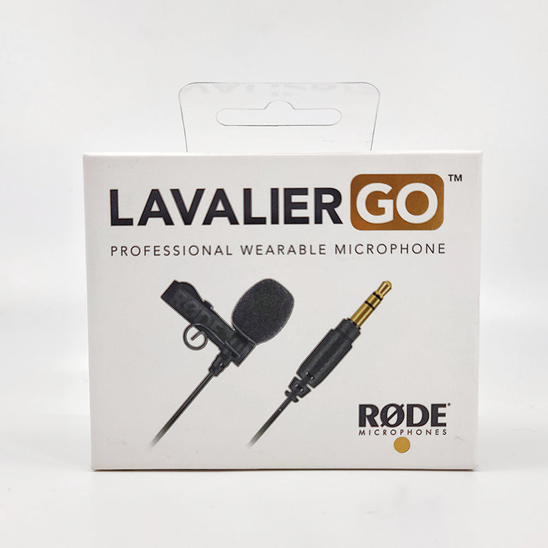 RODE LAVALIER GO - Professional-grade Wearable Microphone