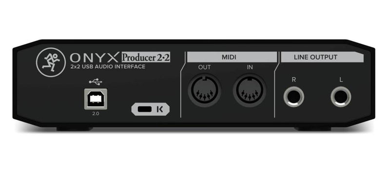 MACKIE Onyx Producer 2•2 - 2x2 USB Audio Interface with MIDI.