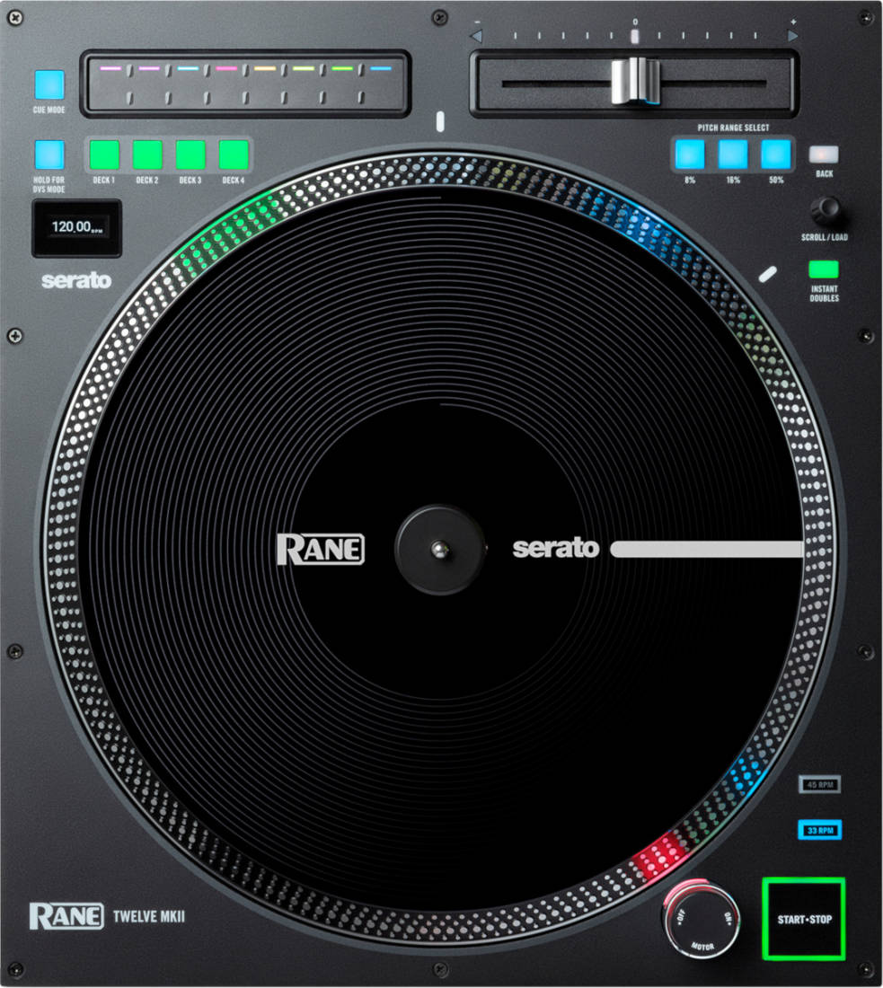 TWELVE MKII - Turntable controler (Serato - Traktor - Virtual dj)