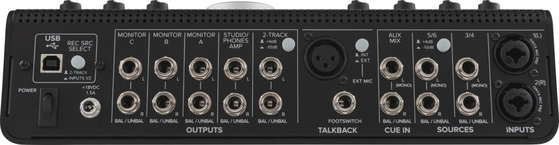 MACKIE BIG KNOB STUDIO+ - 4x3 Studio Monitor Control | 192kHz USB I/O.