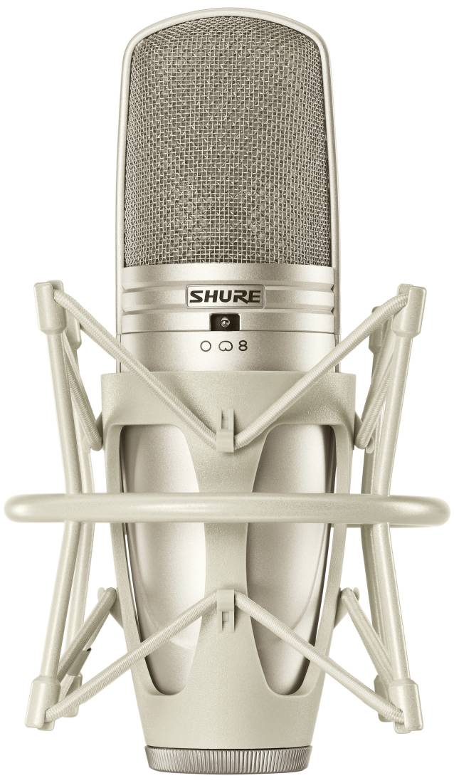 Shure KSM44A/SL - Multi-Pattern Condenser Mic with A44ASM & Case -Cristal