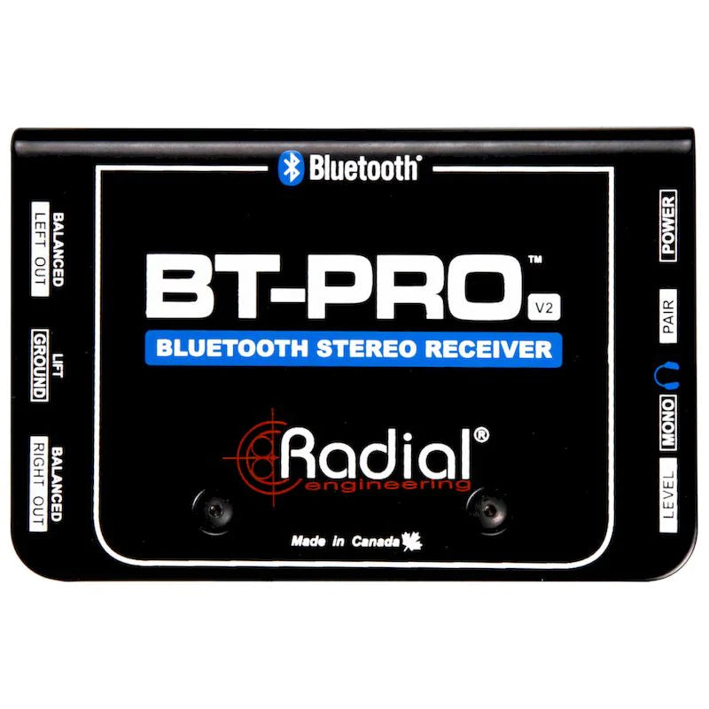 Radial BT-Pro V2 - Radial Engineering BT-PRO V2 Stereo Bluetooth Direct Box